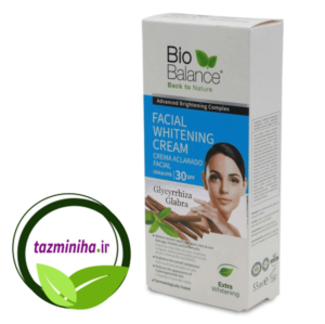 Anti-spot cream and face lightening biobalance